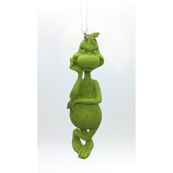 GRINCH DR SEUSS Ornament Christmas Tree Official License "Grinchy Pose" - Picture 4 of 5